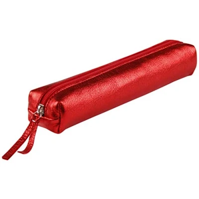 Afbeelding van Clairefontaine 400003C pennenetui slank (met parelmoer effect, 4 x 2,5 19,5 cm) 1 stuk, rood
