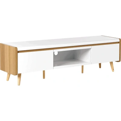 Afbeelding van Beliani CUSTER TV kast Wit MDF