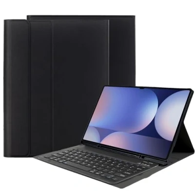Afbeelding van Cazy Hoes met Toetsenbord QWERTY geschikt voor Samsung Galaxy Tab S9 Ultra Zwart