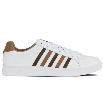 Afbeelding van K Swiss Heren Court TIEBREAK sneakers, 44,5 EU, wit, 44.5 EU