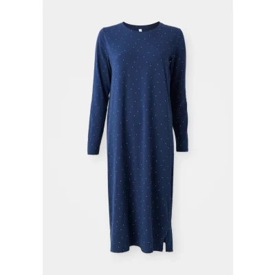 Afbeelding van Lindex Nachthemd navy / wit