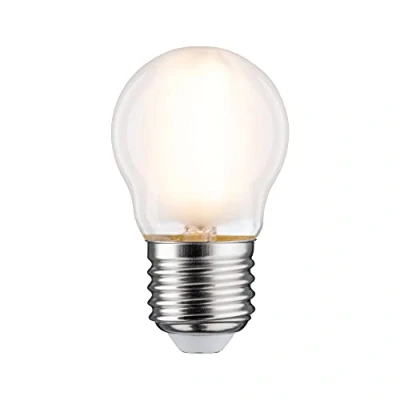 Afbeelding van Paulmann 28656 LED lamp filament druppel 6,5W klassiek verlichtingsmiddel mat 2700 K warmwit E27