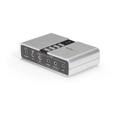 Afbeelding van StarTech.com 7.1 USB Audio adapter Externe Geluidskaart met SPDIF Digitale