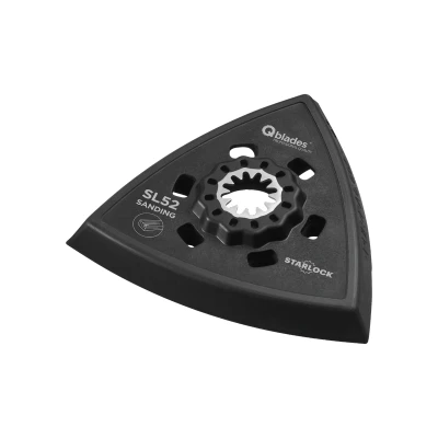 Afbeelding van Qblades SL52 multitool Schuurvoet Driehoek geperforeerd 93mm (Starlock)