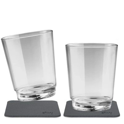 Afbeelding van Silwy Reusable Magnetische Drinkglazen 0,25L (set a 2) The Classic