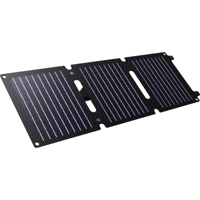 Afbeelding van Trust Zuny 20W Mobiel Zonnepaneel USB C A, Phone Solar Charger Portable 15W, Travel Panel Batterij Smartphone iPhone iPad Samsung Tablet Power Bank Hiking Outdoor Camping
