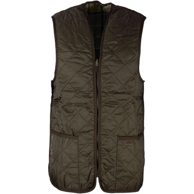 Afbeelding van Barbour Voering Beaufort Olive maat 46 Heren Binnenjas met Regular fit Pasvorm Katoen