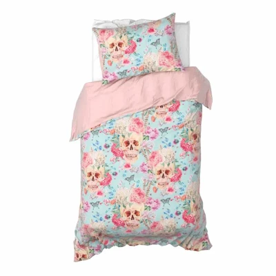 Afbeelding van Dekbedovertrek De Witte Lietaer Mexicana Blush Satijn 140 x 200 / 220 cm 1 Persoons