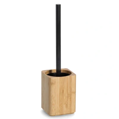 Afbeelding van Zeller Toiletborstel houder bamboe hout 35 x 9 cm
