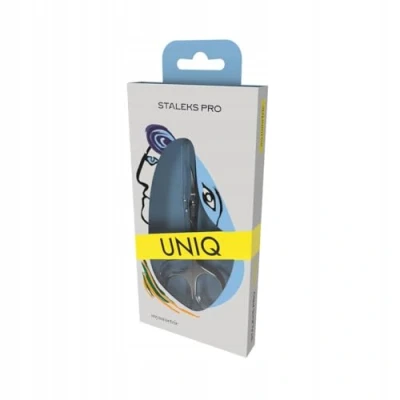 Afbeelding van Nagelriemschaar STALEKS UNIQ SQ 20/4, asymmetrische handgrepen, lemmet klassiek gebogen