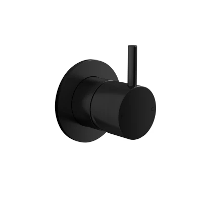 Afbeelding van Hotbath Cobber Afbouwdeel Douchemengkraan Zwart Mat CB131