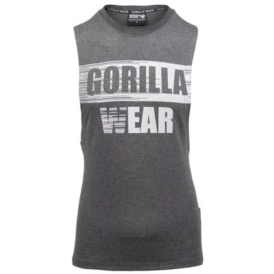 Afbeelding van Gorilla Wear Lopez Drop Armhole Tank Top Donkergrijs 2XL