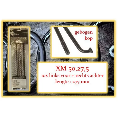 Afbeelding van Miche Spaak+nip. 10x LV+RA XM 50.27,5