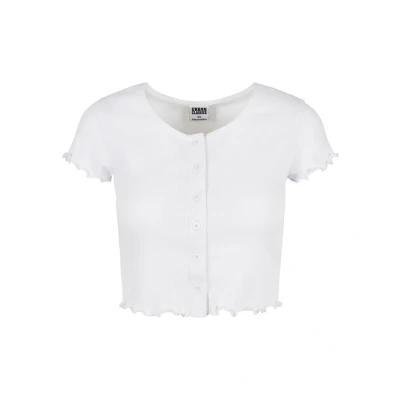 Afbeelding van Urban Classics Cropped Vest, Dames, Maat: 3XL, White