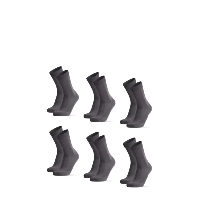 Afbeelding van Danish Endurance 6 PACK Sportsokken, Maat: 43 47, Grey