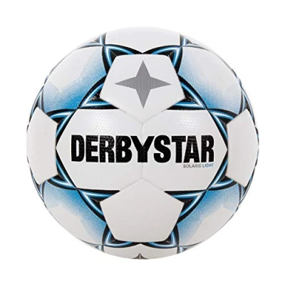 Afbeelding van Derbystar Junior voetbal Solaris Light wit/blauw maat 5