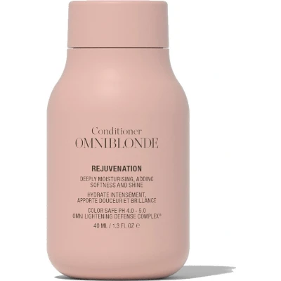Afbeelding van Omniblonde Rejuvenation Conditioner 40ml Haibu by Kapperskorting.com