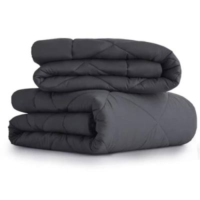 Afbeelding van CozyLux dekbed 240 x 260 cm, 4 seizoenen, 2 delig, inclusief voor het hele jaar, 300 g/m², zomerdekbed 150 samengeknoopte dekbedden