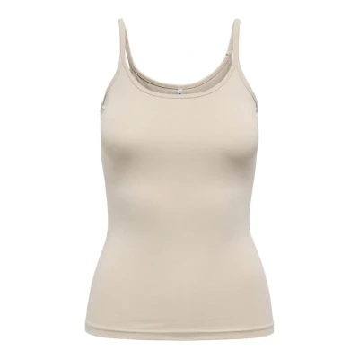 Afbeelding van Only Top Onllove Strap Singlet Noos Jrs 15126430 Peyote Dames Maat S