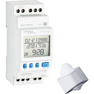 Afbeelding van Paladin 23049 Schemerschakelaar Wit 230 V