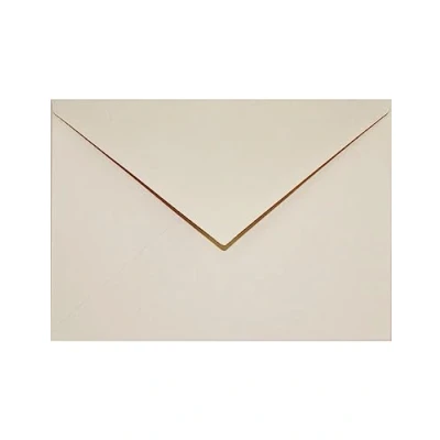 Afbeelding van Netuno enveloppen, 100 donkercrème, DIN C6, 114 x 162 mm, 120 g, KeayColour Biscuit elegant, ecopapier, hoogwaardige gekleurde enveloppen van gerecycled papier,