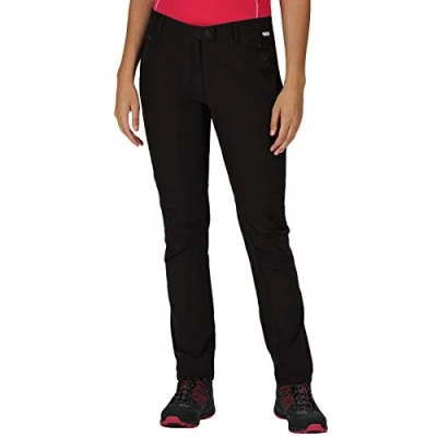 Afbeelding van Regatta Highton Outdoorbroeken, Dames, Maat: 40, Black
