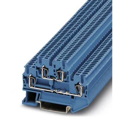 Afbeelding van Phoenix Contact STTB 1,5 BU 3031160 Doorgangsserieklem Aantal polen: 4 0.08 mm² 1.5 Blauw 50 stuk(s)