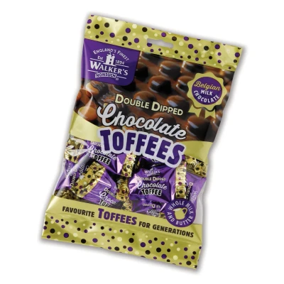 Afbeelding van Walkers Double Dipped Choco Toffee 12 x 135 Gram