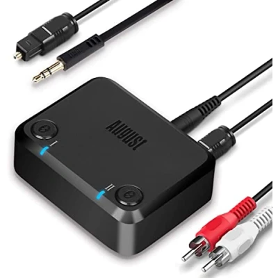 Afbeelding van August MR270B HD Bluetooth zender voor TV max. 2 hoofdtelefoons