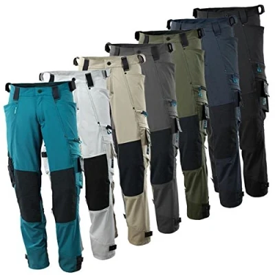 Afbeelding van Mascot Advanced Broek met kniezakken 17079 311 donkerpetrol C56 82
