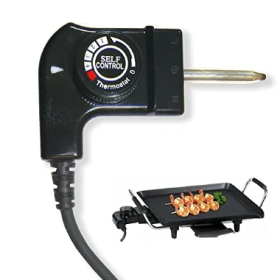 Afbeelding van Universele thermostaatkabel voor elektrische grill, compatibel met grote merken, reserve thermostaat