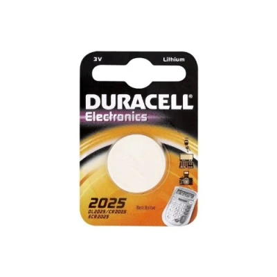 Afbeelding van Duracell Specialties CR2025 Elektronica accu, 126 mAh, niet oplaadbaar, 2 stuks