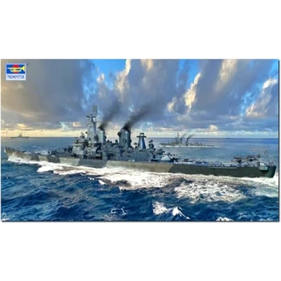 Afbeelding van 1:700 Trumpeter 06749 USS Iowa BB 61 Battleship Plastic Modelbouwpakket