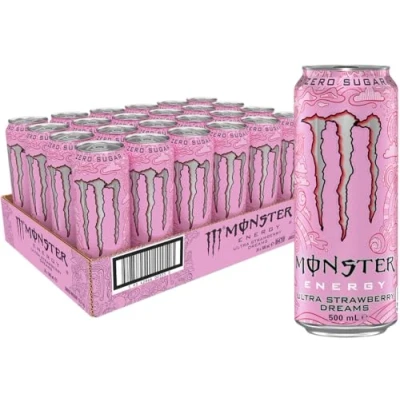 Afbeelding van Monster Energy Drink Ultra Aardbei Dreams 24 x 500ml
