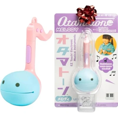 Afbeelding van Otamatone Melody Series Japans elektronisch muziekinstrument [klein formaat] [11 voorgeprogrammeerde song] draagbare synthesizer uit Japan van Maywa Denki (Engelse handleiding), eenhoorn