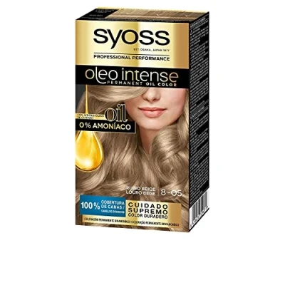 Afbeelding van Syoss Color Oleo Intense 8 05 Beige Blond Haarverf 1set