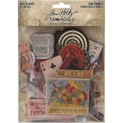 Afbeelding van Tim Holtz Idea ology Junk Drawer Baseboards (TH94044)