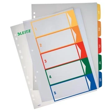 Afbeelding van Esselte PC printbare Project Indexen 5 tabs tabbladen