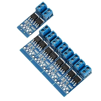 Afbeelding van 5 stuks drivermodule, DC V 36 15 A (max.30A) 400 W PWM aanpassing schakelbesturingskaart motorbesturingskaart MOSFET triggerschakelaar regelaarbesturingskaart dual high performance switching