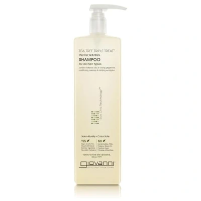 Afbeelding van Giovanni Cosmetics Tea Tree Triple Treat Shampoo Value Size 710 ml