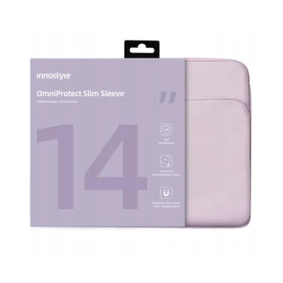 Afbeelding van Innostyle® Omniprotect Slim Laptoptas 14&quot; Waterdichte Paars