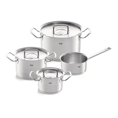 Afbeelding van Pannenset Fissler Original Profi Collection Met RVS Deksels (4 Delig)