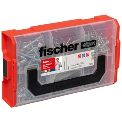 Afbeelding van Fischer FixTainer PowerFast II TX 562928 Spaanplaatschroeven assortiment Staal Galvanisch verzinkt 1 set(s)