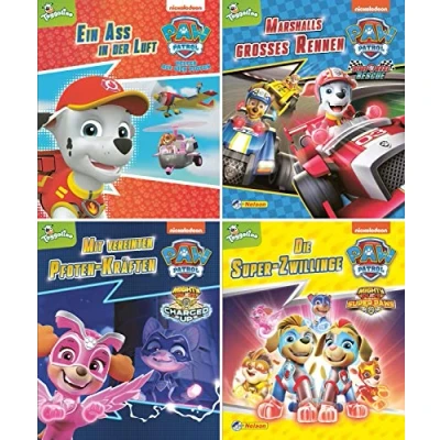 Afbeelding van Nelson Mini Bücher: 4er PAW Patrol 13 16: PAWtastische neue Einsätze im Mitnahmeformat (ab 3 Jahren)