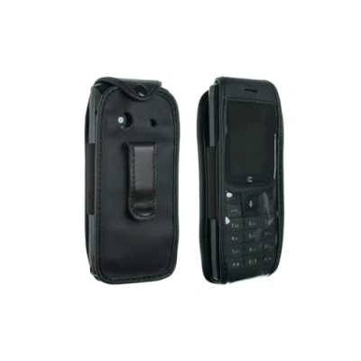 Afbeelding van caseroxx Leren tas met riemclip compatibel Crosscal Core S4 van echt leer, en venster in zwart