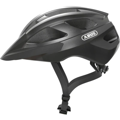 Afbeelding van ABUS Macator Racefiets Helm Sportieve Fietshelm Voor Beginners Dames en Heren Grijs, Maat S