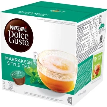 Afbeelding van Nescafé Dolce Gusto Theecapsules, Marrakesh, Pak Van 16 Stuks Koffie