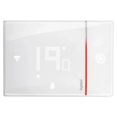 Afbeelding van LEGRAND Smarther thermostaat met Netatmo aangesloten opbouw wit 49040
