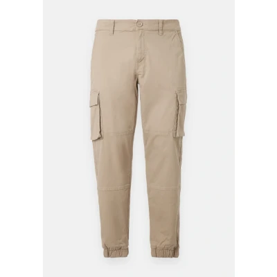 Afbeelding van Only &amp; Sons Onscam Stage CUFF Cargobroek, Heren, Maat: 28x30, Chinchilla