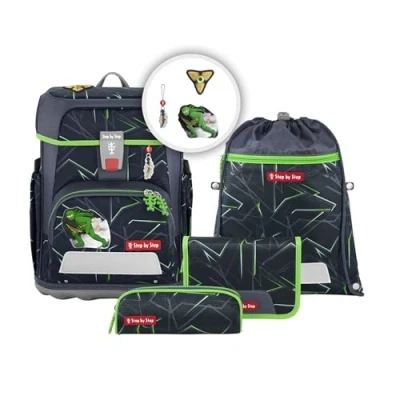 Afbeelding van Step by SET Schooltas voor kinderen, Maat: One Size, Ninja kimo